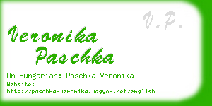 veronika paschka business card